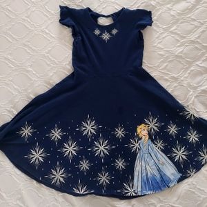 Frozen Elsa dress- size 7